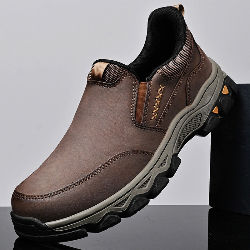 Robuste Freizeit-Lederschuhe für Herren – Bild 1 | LuxeStyle