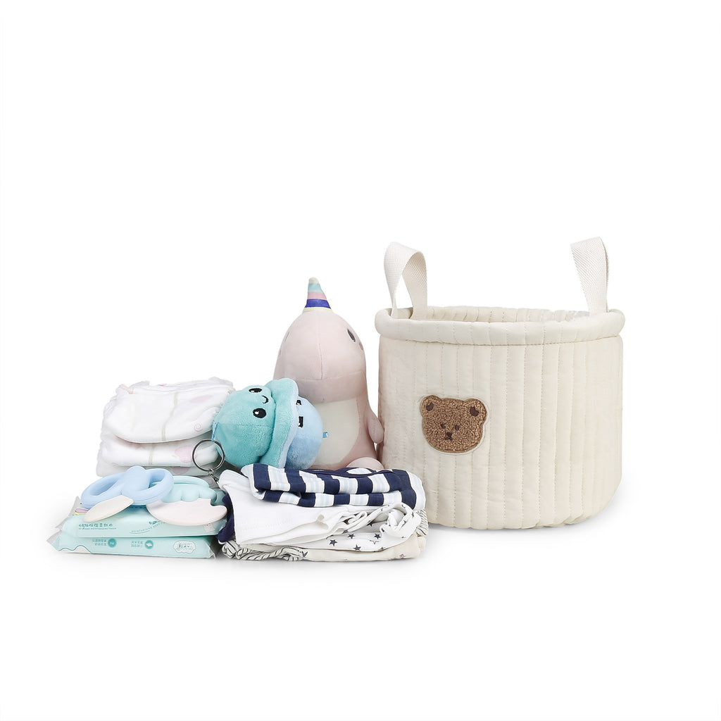 All-Cotton-Aufbewahrungstasche für Baby-und Mütter-Zubehör – Bild 2 | LuxeStyle