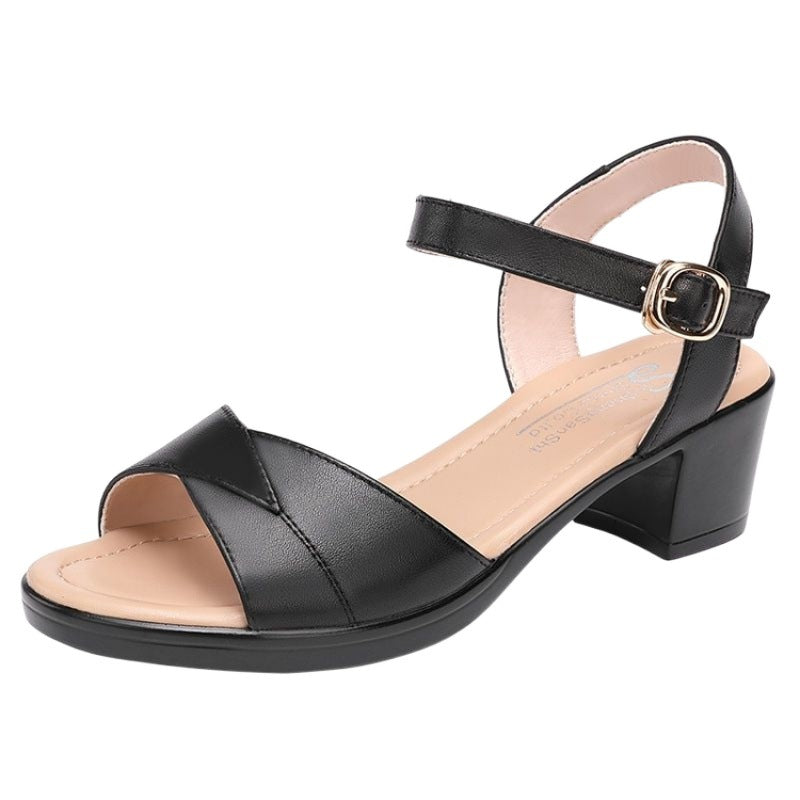 Sandalen mit Chunky Heel – Bild 4 | LuxeStyle