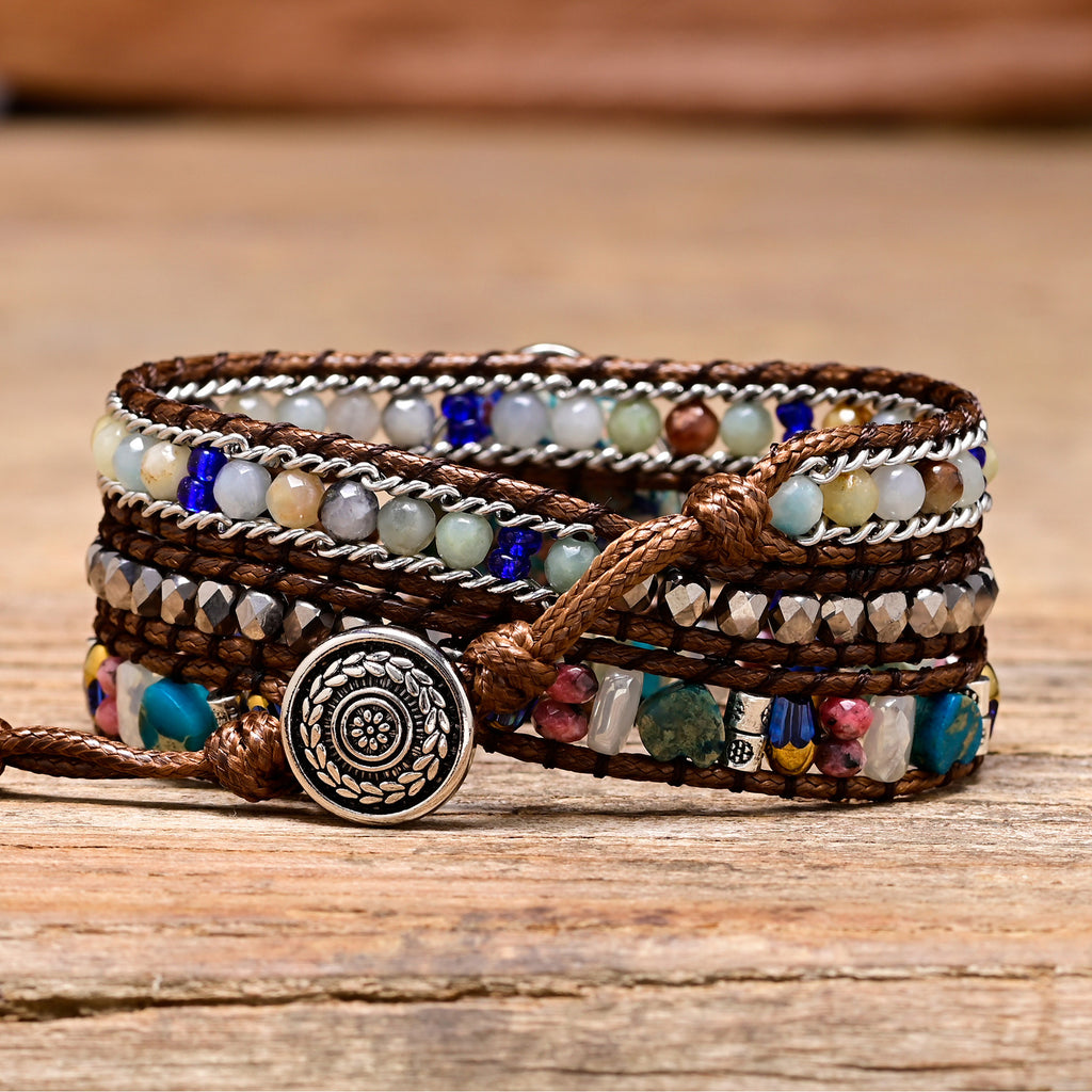 Ombre Herz-Armband mit Silber-Akzenten – Bild 3 | LuxeStyle