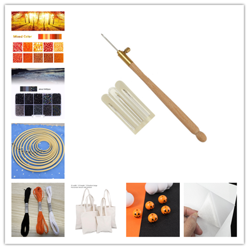 Stichnadel mit 3 Nadeln aus Holz – Bild 3 | LuxeStyle