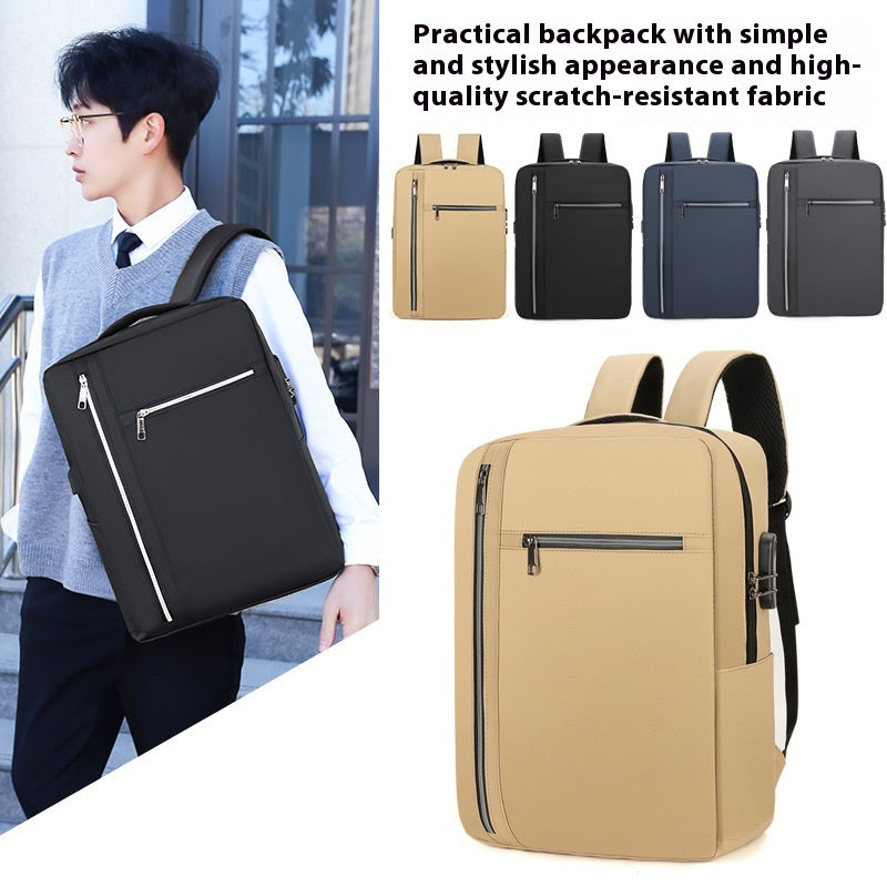 Business Rucksack mit Zahlenschloss & USB-Port | LuxeStyle