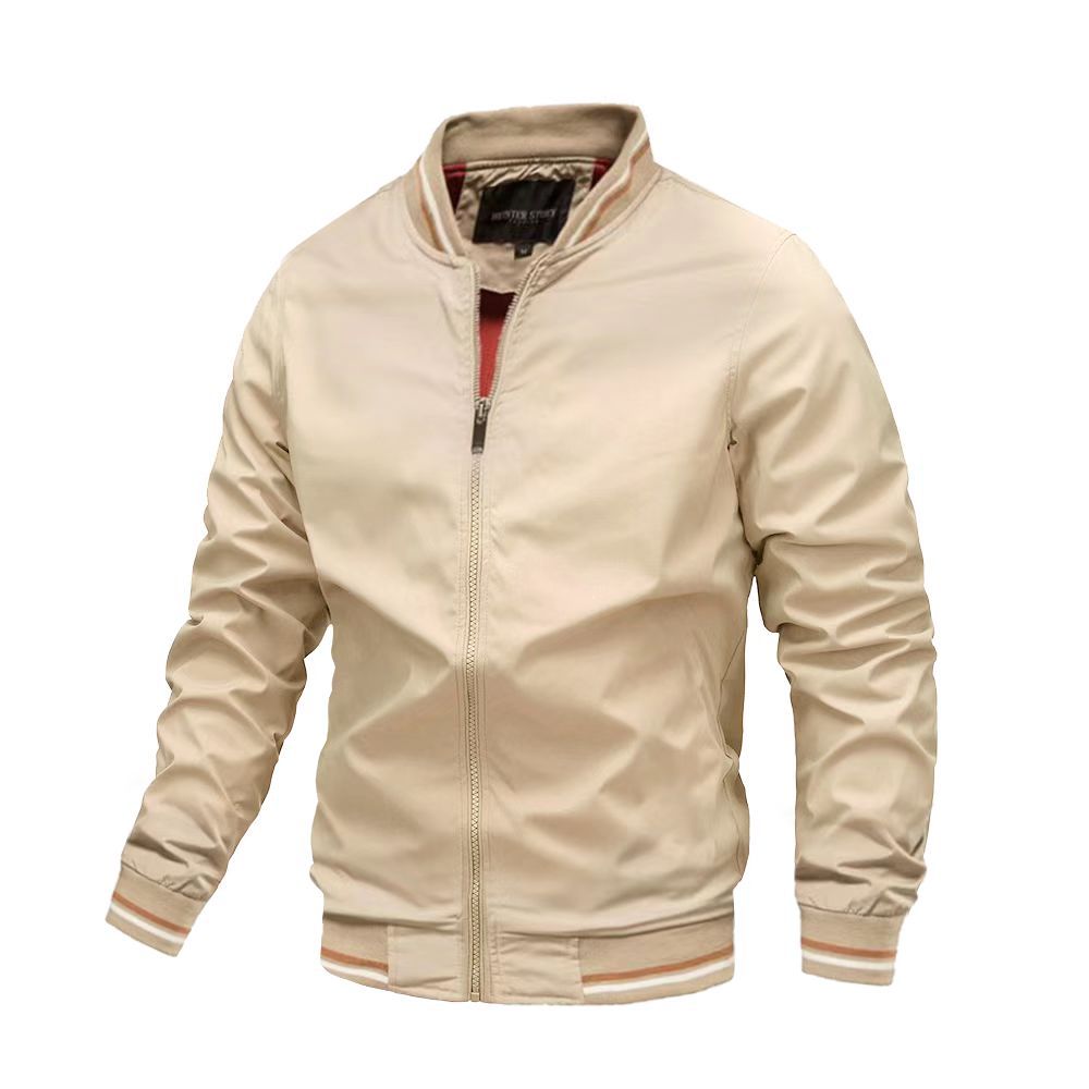 Leichte Herren Übergangsjacke mit Reissverschluss
