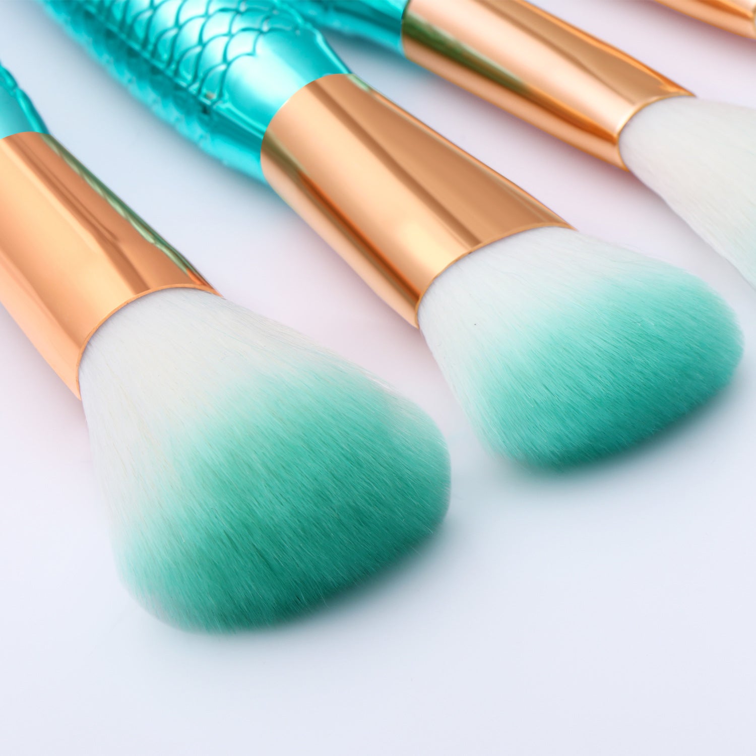 Meerjungfrauen Make-up Pinsel Set (11-teilig)
