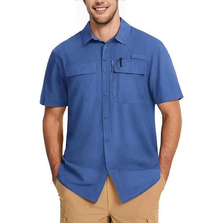 Leichte Outdoor-Herrenbluse