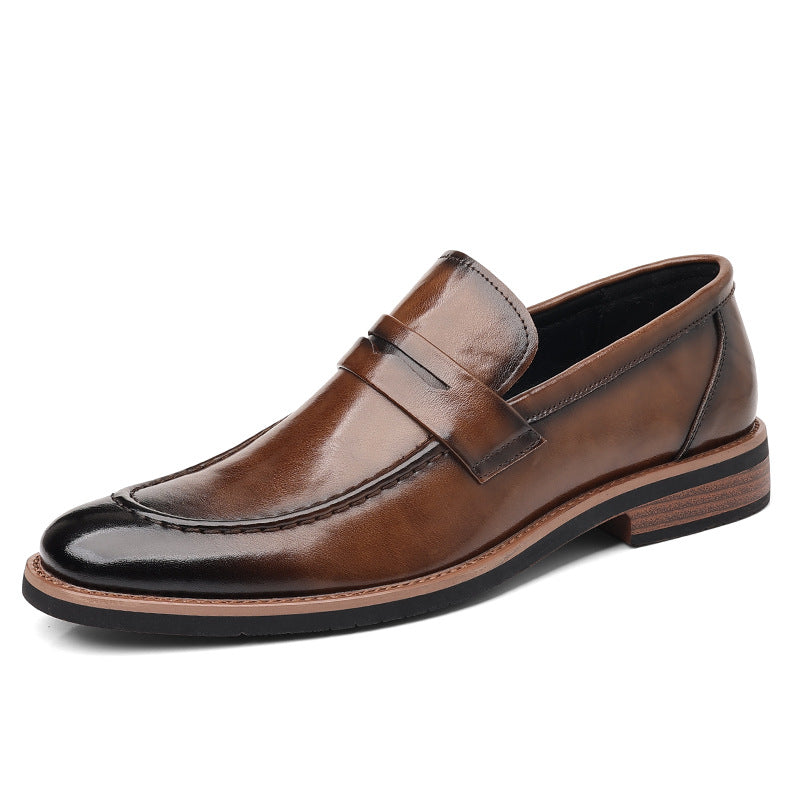 Business Oxford-Schuhe aus Leder