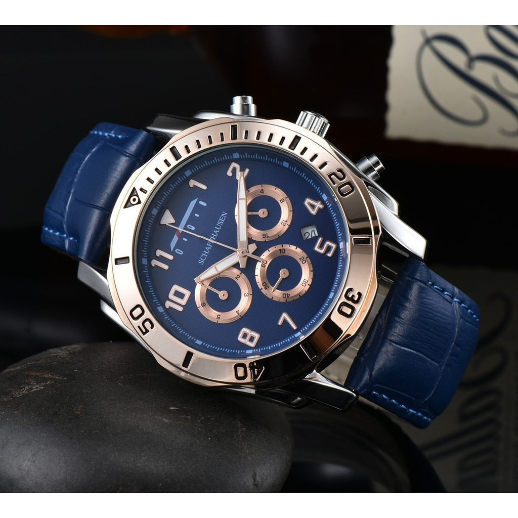 Herren Business Quarzuhr mit Chronograph