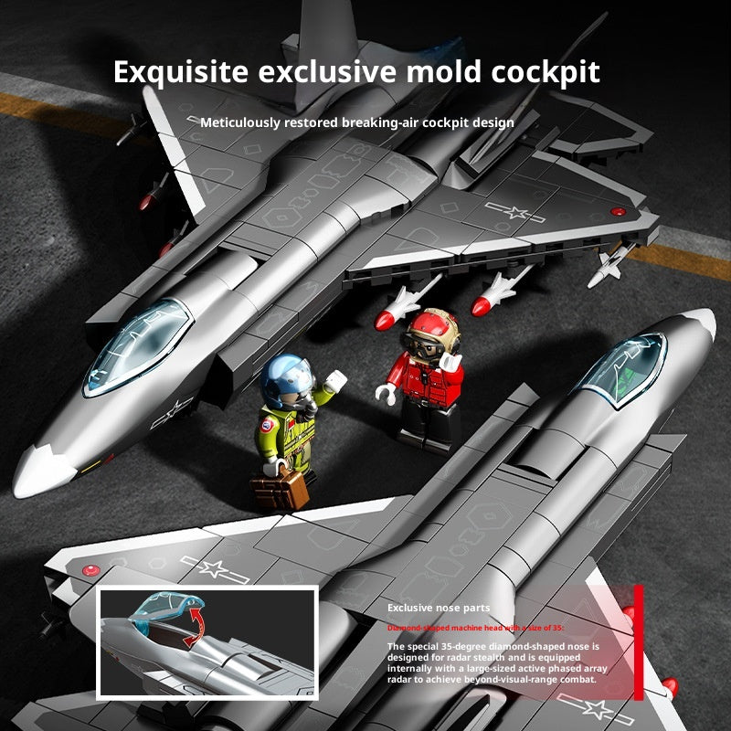 J-35 Jagdflugzeug Baukasten – Bild 2 | LuxeStyle