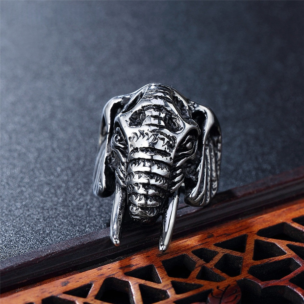 Ring mit Elefanten-Design – Bild 5 | LuxeStyle