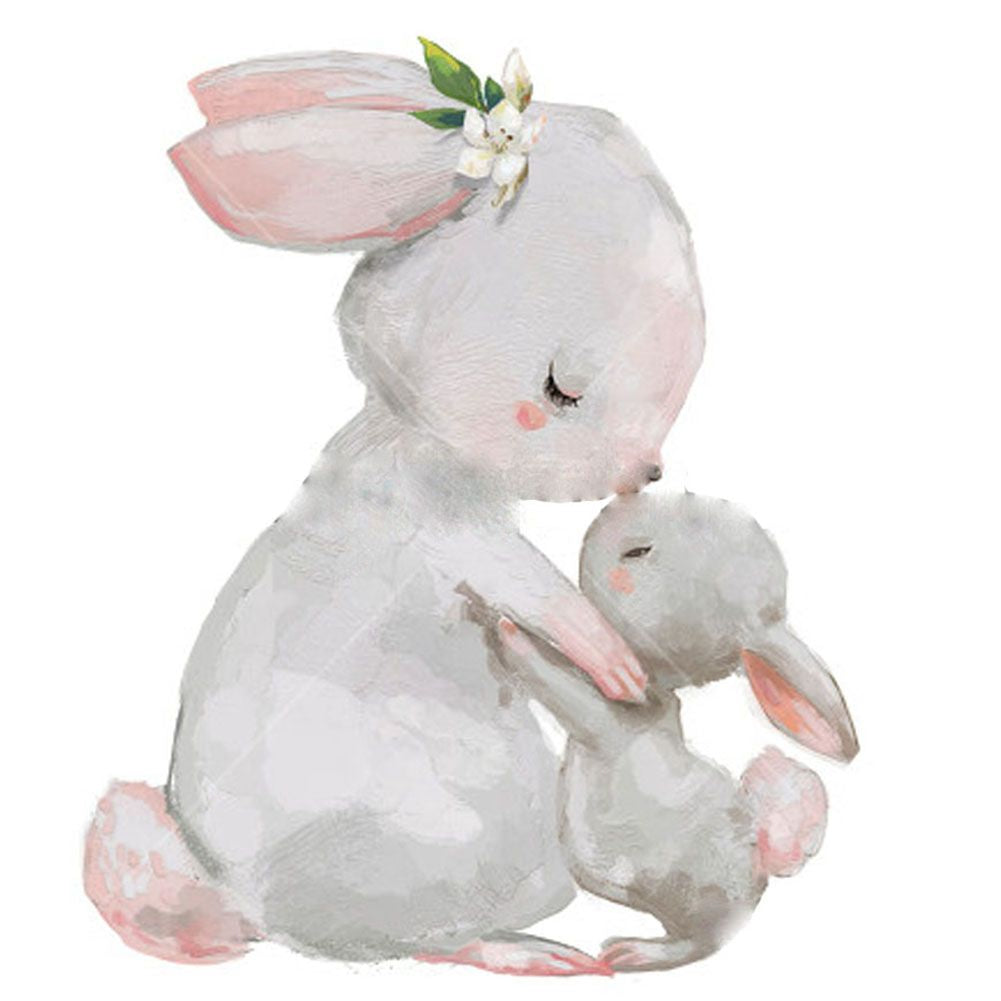5D Diamond Painting Set «Hase»