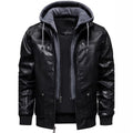 Herren-PU-Jacke, wärmend & stylisch für Frühling/Autumn