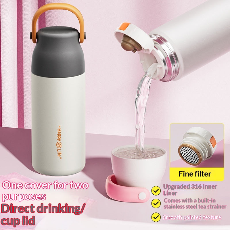 Isolierte 316 Edelstahl-Trinkflasche für Frauen – Bild 8 | LuxeStyle