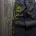Gerade Jeans mit Blumenstickerei