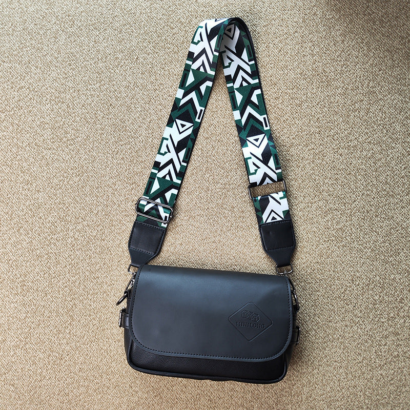 Personalisierbare Crossbody Bag mit Farbband