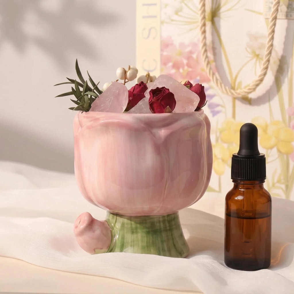 Tulpen Diffusor Stein – Feuerfreie Aromatherapie