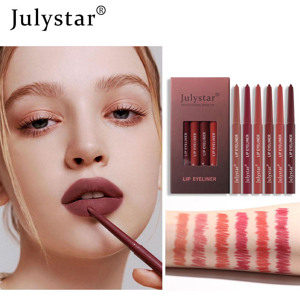 Wasserfester Lippenstift & Lipliner-Set