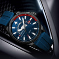 Herren Quarz-Uhr mit Silikonarmband – Bild 2 | LuxeStyle