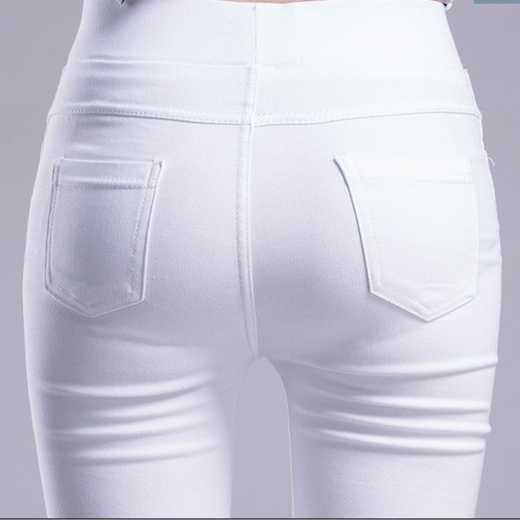 Bunte Stretch-Hosen