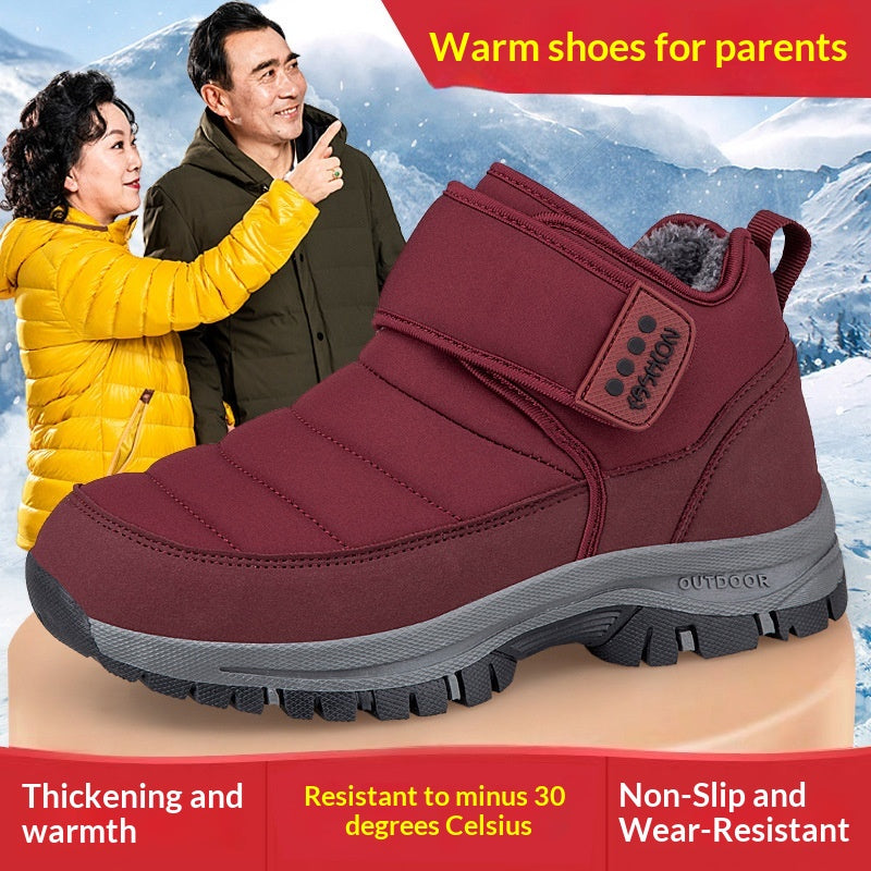 Gefütterte Thermo-Winterschuhe für Herren