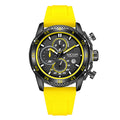 Multifunktionale Chronographen-Uhr mit Silikonarmband – Bild 4 | LuxeStyle