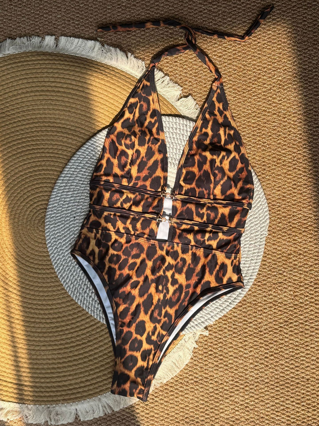 Sexy Bikini Jumpsuit mit tiefem V