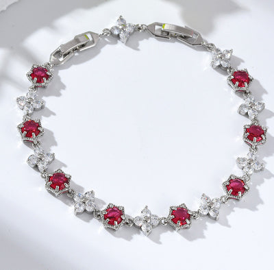 Geometrisches Schneeflocken-Armband – Bild 5 | LuxeStyle