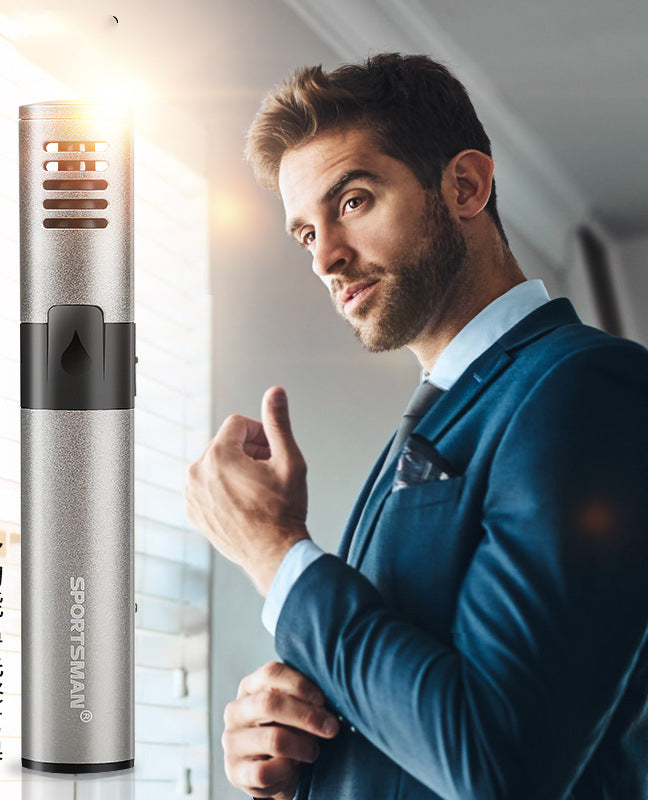 USB Nasenhaartrimmer aus Aluminium | LuxeStyle