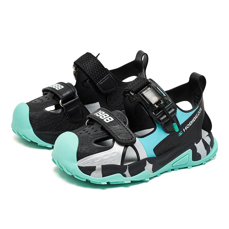 Casual Sandalen Einheitsfarbig