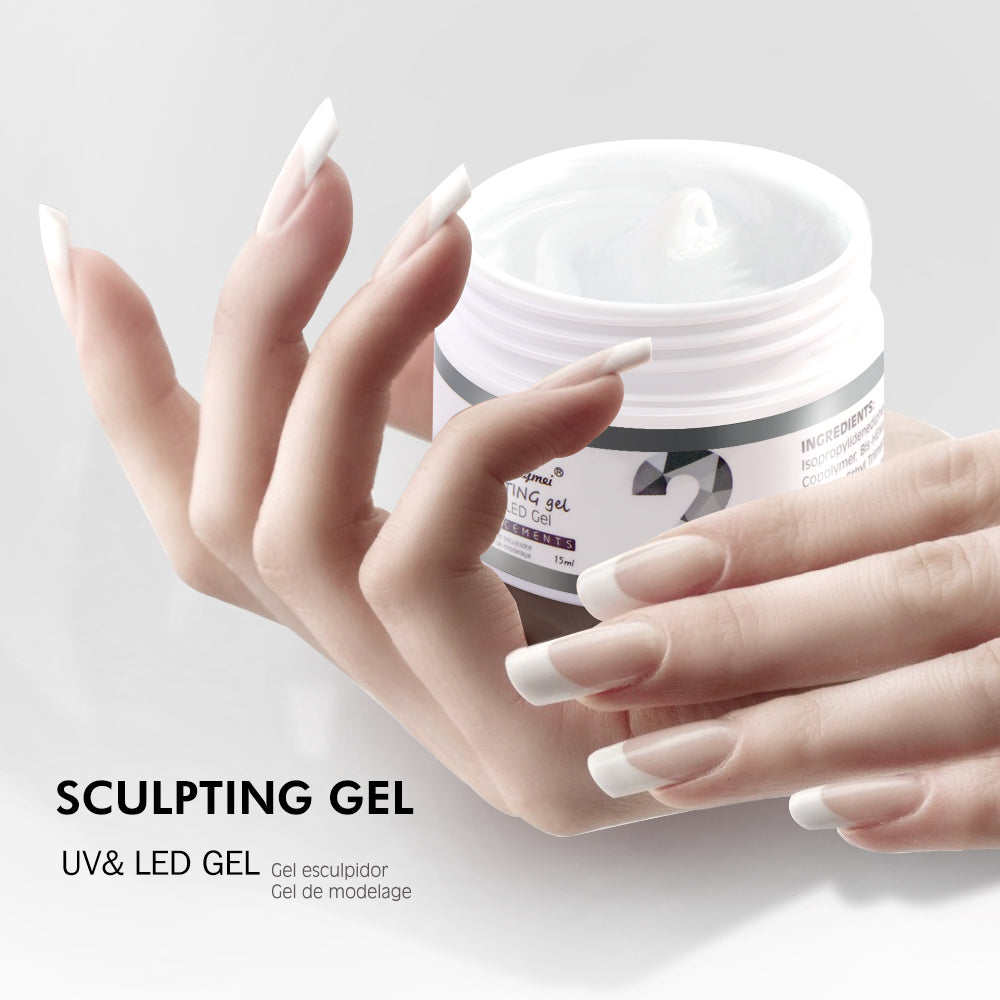 Fengshanei Aufbaugel für Nagelverlängerungen, klar