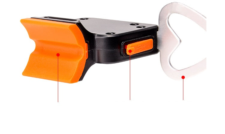 USB-Fahrrad-Rücklicht mit Leuchtmodi