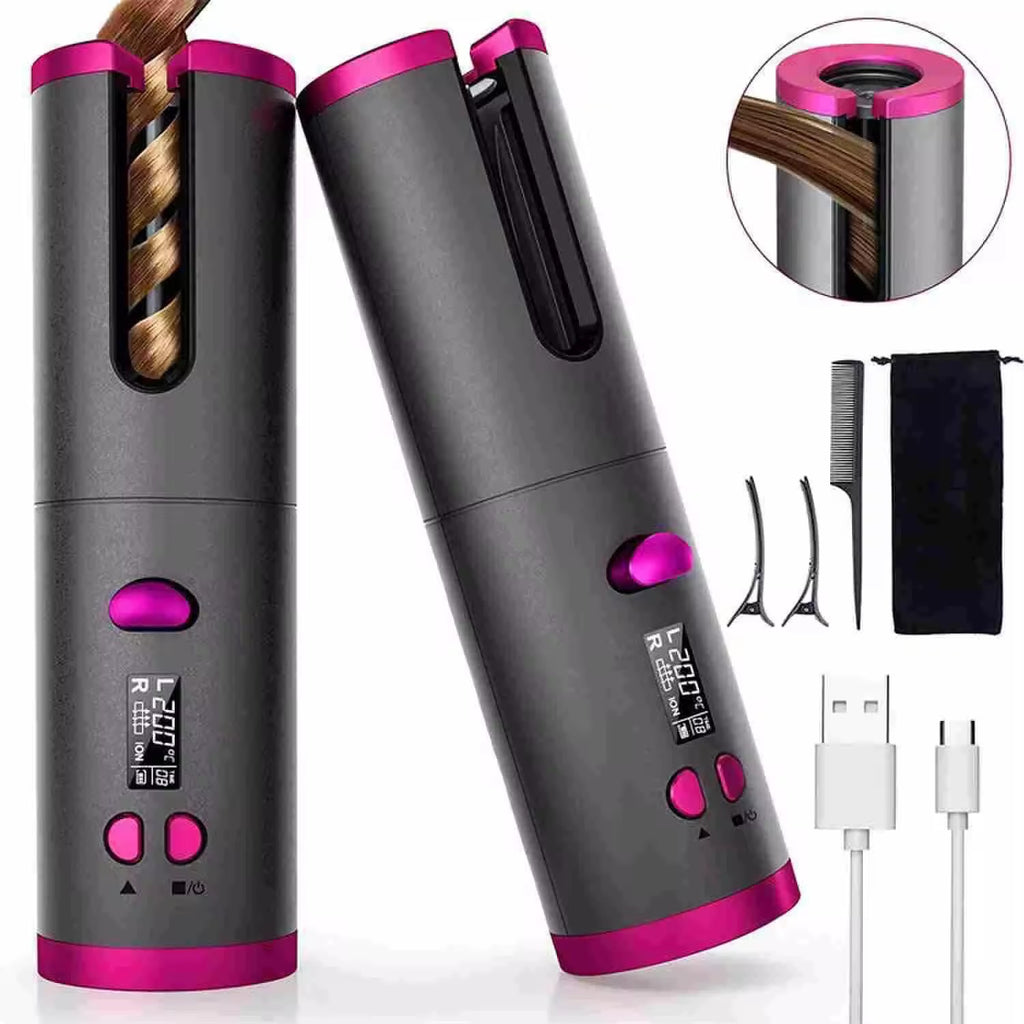 Kabelloser Automatischer Lockenstab mit USB – Ansicht 3