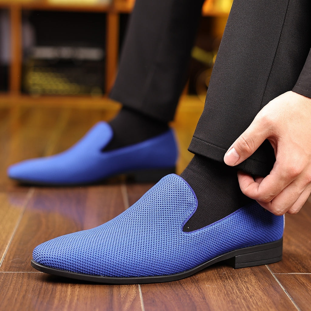 Legere Spitzschuh-Lederschuhe für Herren