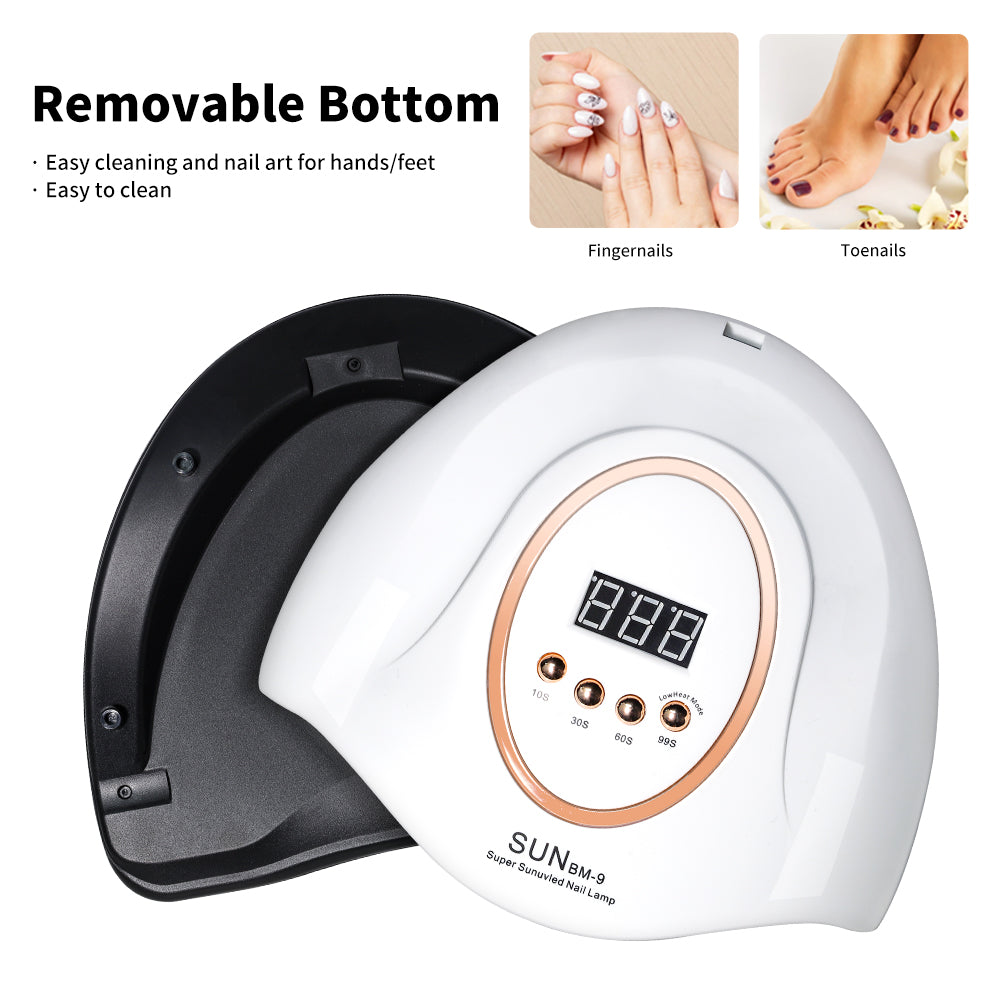 UV/LED Nagellampe mit Sensor & 4 Timer