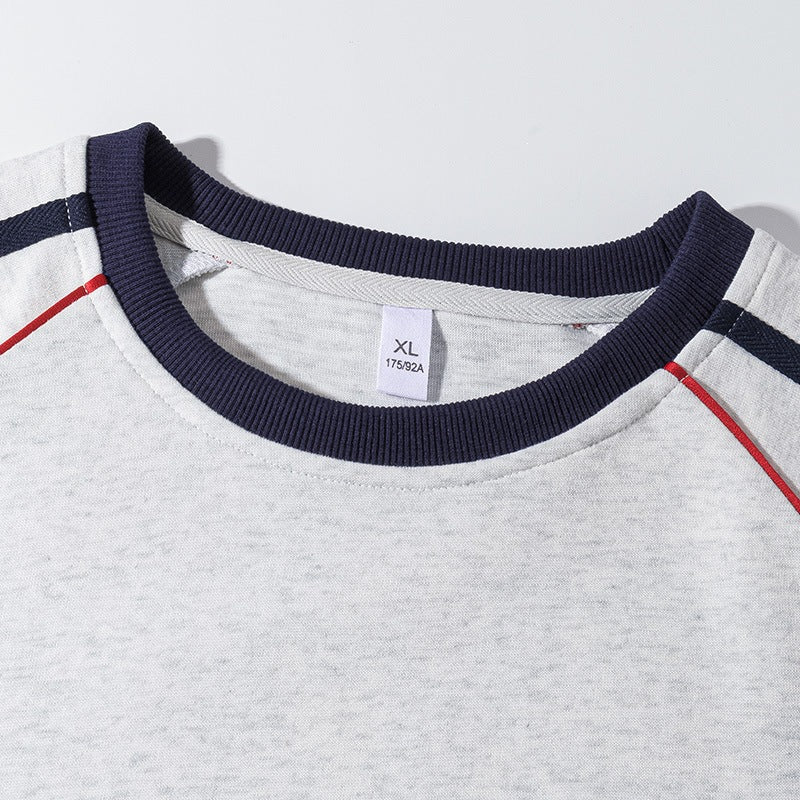 Sportliches Patchwork Sweatshirt