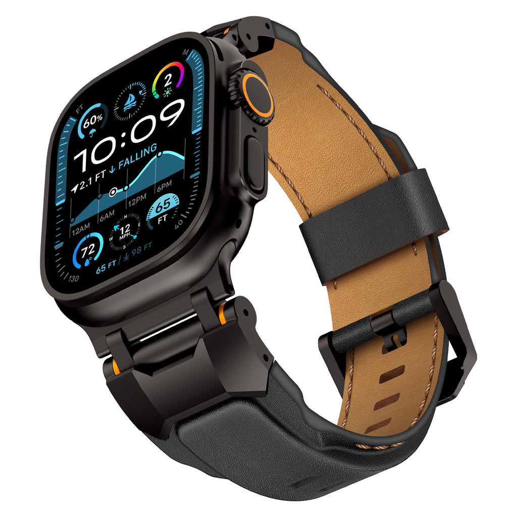 Herren-Armband aus hochwertigem Rindleder