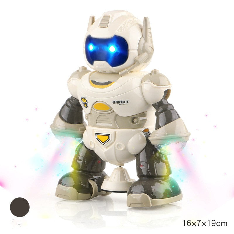 Tanzender Roboter mit Licht und Musik