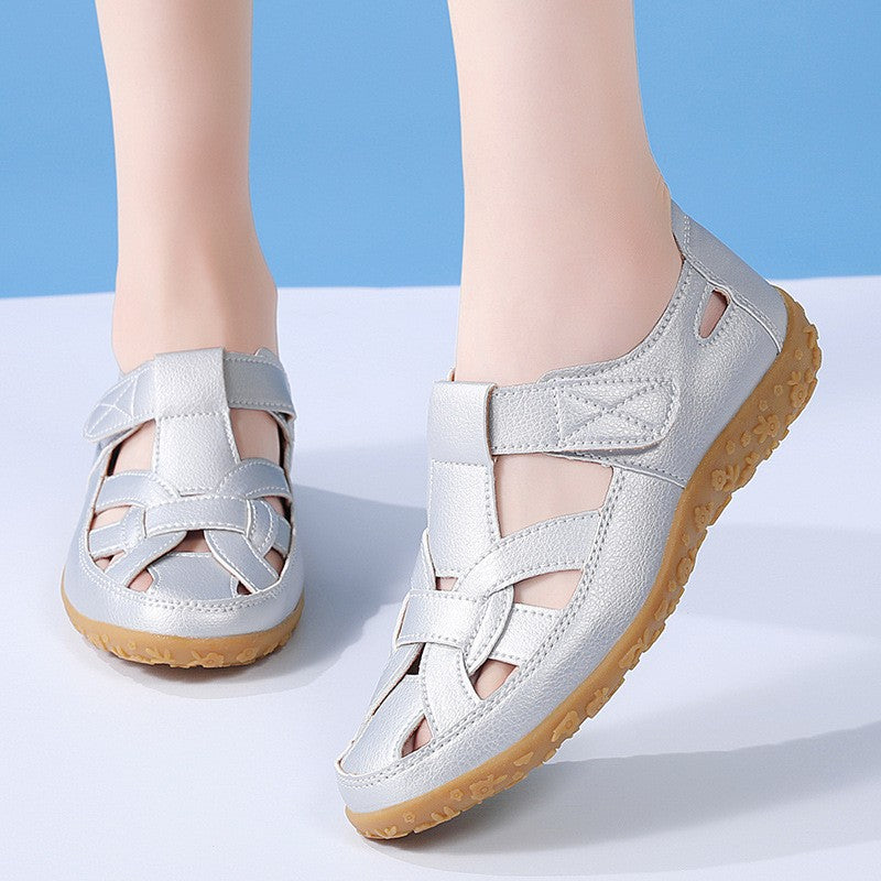 Strand Sandalen mit Klettverschluss | LuxeStyle