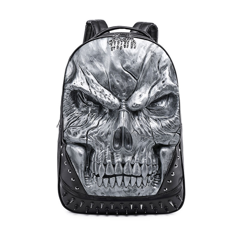 Rucksack mit Totenkopfmotiv – Bild 3 | LuxeStyle