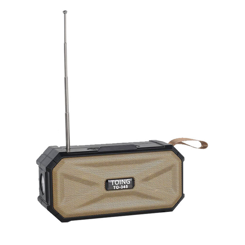 Solar-Taschenlampe mit Bluetooth-Lautsprecher