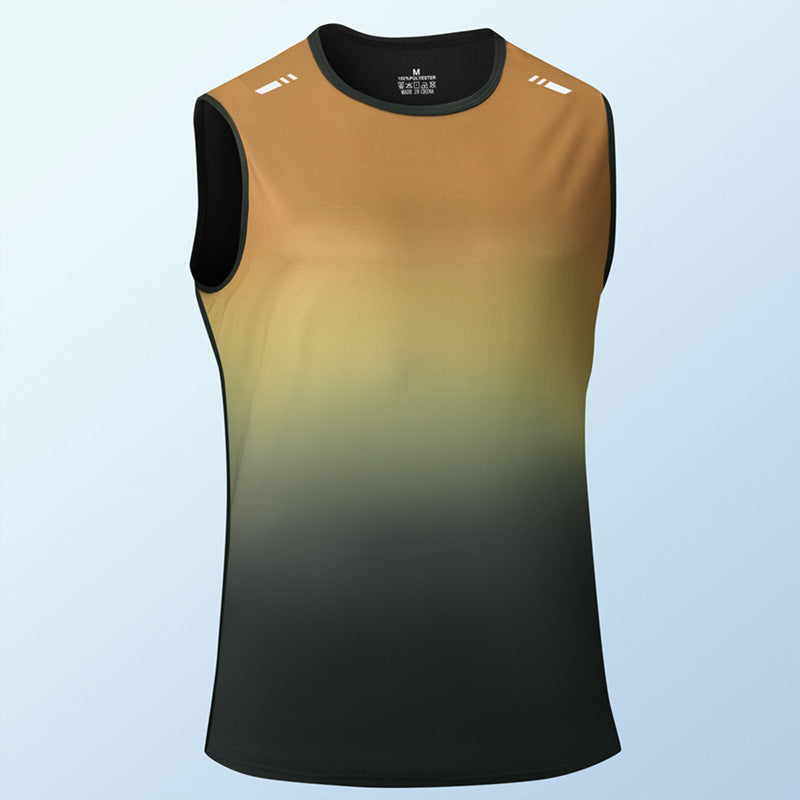 Ärmelloses T-Shirt für Outdoor-Training, Fitness & Basketball