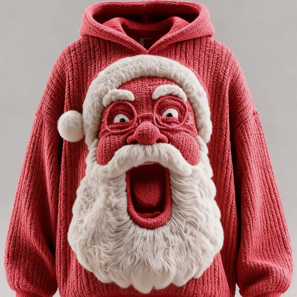 Freizeitpullover aus Polyester mit Print