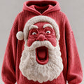Freizeitpullover aus Polyester mit Print