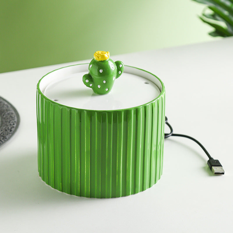 Katzen-Wasserspender aus Keramik – Bild 2 | LuxeStyle