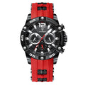 Multifunktionale Herrenuhr mit Silikonarmband – Bild 5 | LuxeStyle
