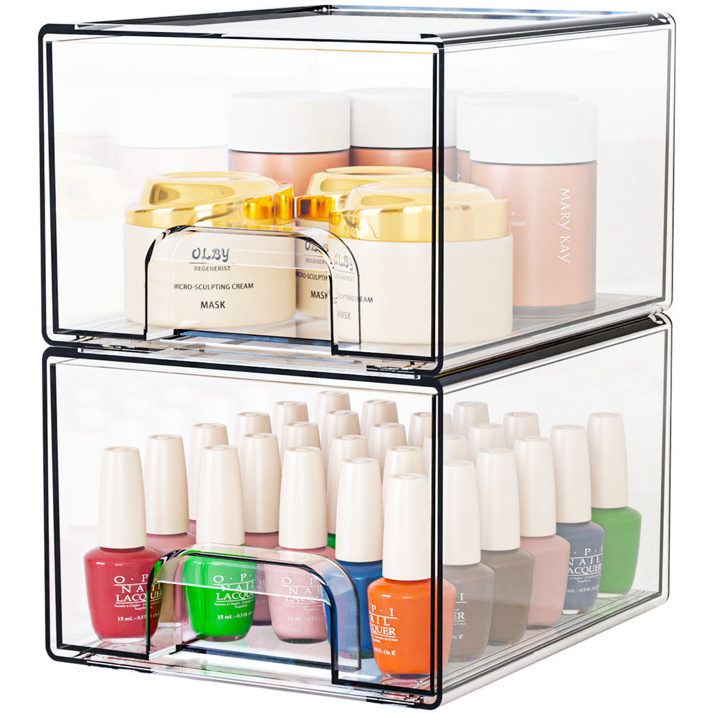 Stapelbare Acryl-Aufbewahrungsbox – Bild 6 | LuxeStyle