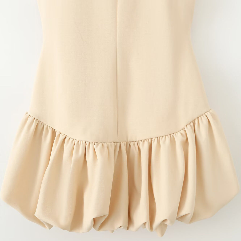 Ärmelloses Ballonkleid für Damen