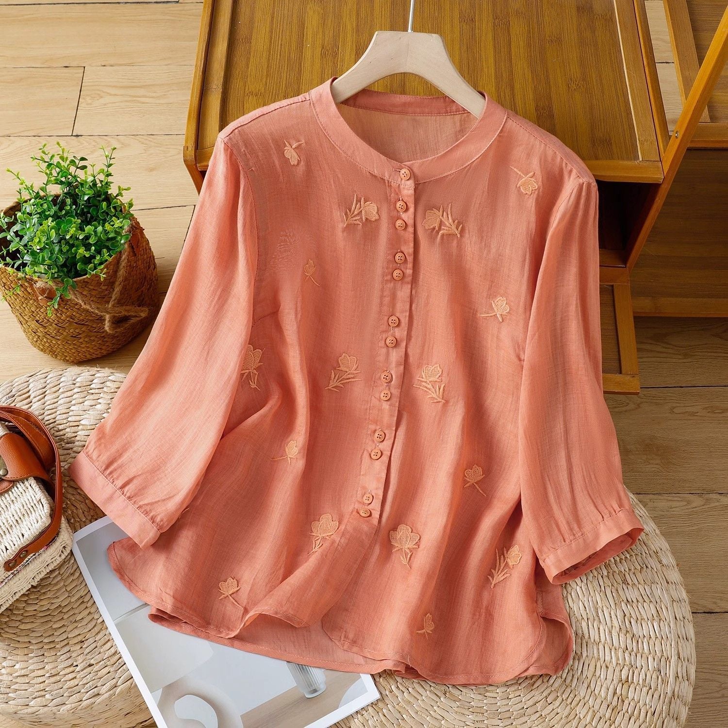 Retro-Bluse
