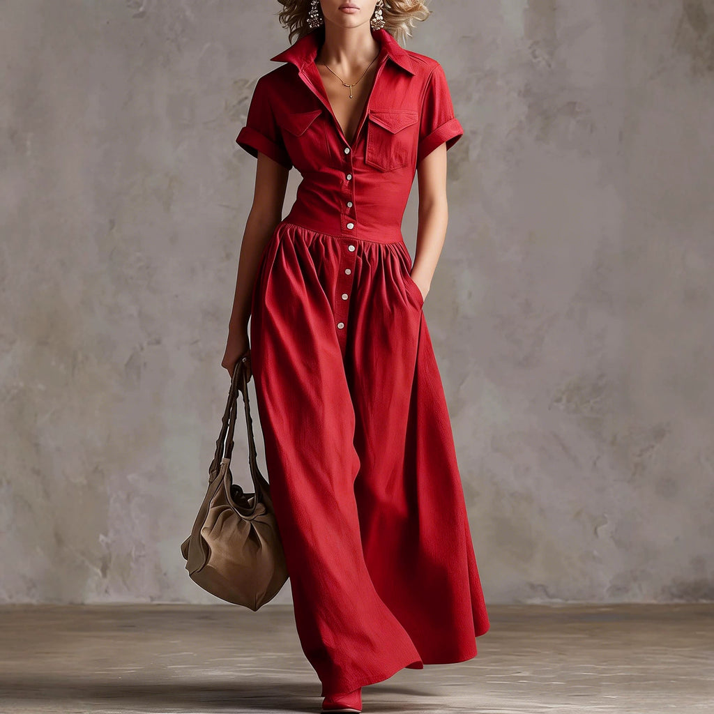 Sommerkleid «Savanna» – Western-Style Midi