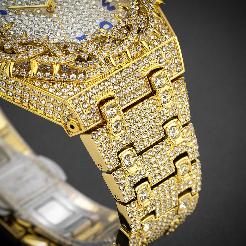 Mesh-Design Quarz Uhr