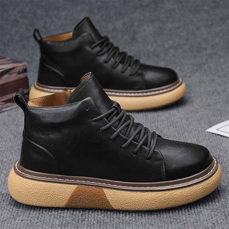 Herren High-top Martin Freizeitschuhe – Bild 7 | LuxeStyle